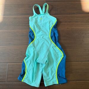 Speedo Fastskin LZR Pure Intent 2.0 Closedback Women's Kneeskin Sz 28 NWOT